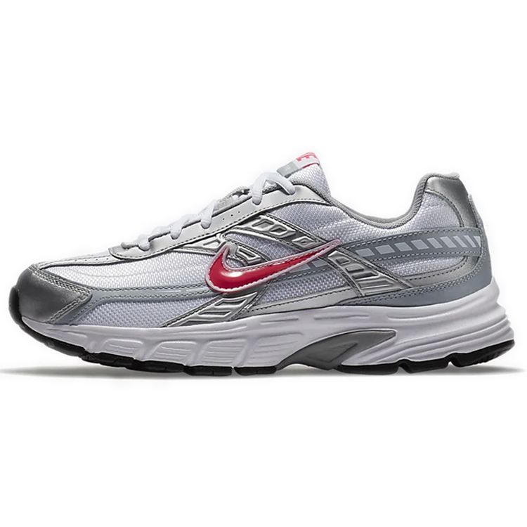 

Nike WMNS Initiator White/Cherry/Metallic Silver/Mist Blue Women s Running Shoes 394053-101 36.5