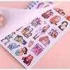 K-POP's new "Demon Hunter Girls" group three-in-one coil notebook material DIY decorative sticker book