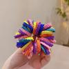 Colorful Kids' Hair Ties: Elastic Lace Scrunchies & Durable Headbands