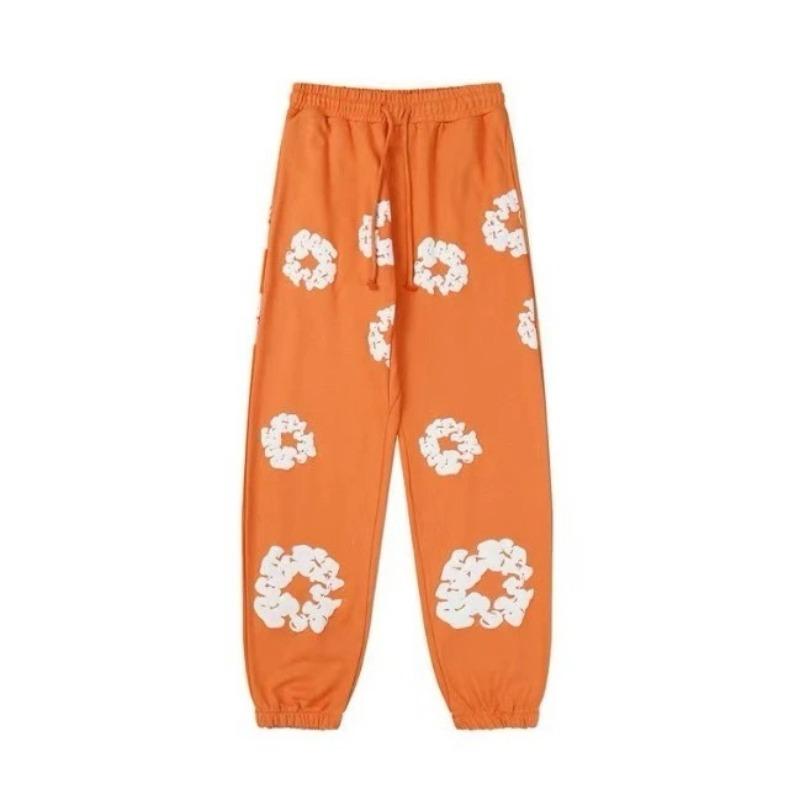 Nuovi Pantaloni da Donna ad Asciugatura Rapida Moda Tendenza Americana Stampa Kapok Casual Traspiranti Assorbi-Sudore Street Y2K