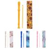 Jasenna Soprano Recorder, 8-Hole C Key, for Elementary School Students and Beginners, Includes Cleaning Stick, Fingering Chart, and Leather Storage