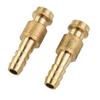 2pcs 6/8/10mm Gas Water Male Adapter Quick Connector For TIG Welding Torch Intake Metal Connectors Tips TIG Welding Accessories