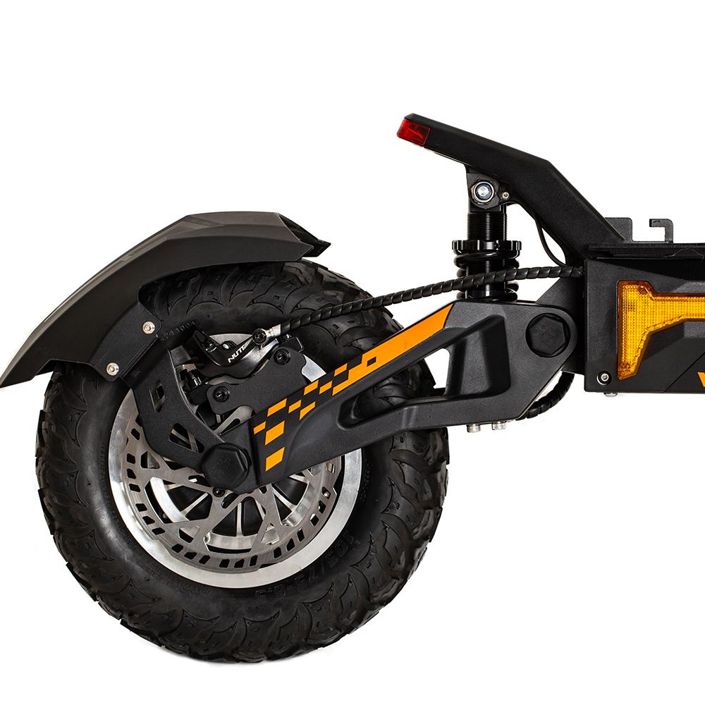 Electric Scooter Kukirin G4 Max 12" 1600Wx2 Motor Fully Suspension Off-Road Electric Scooter 60V 35.2AH LED Display Black