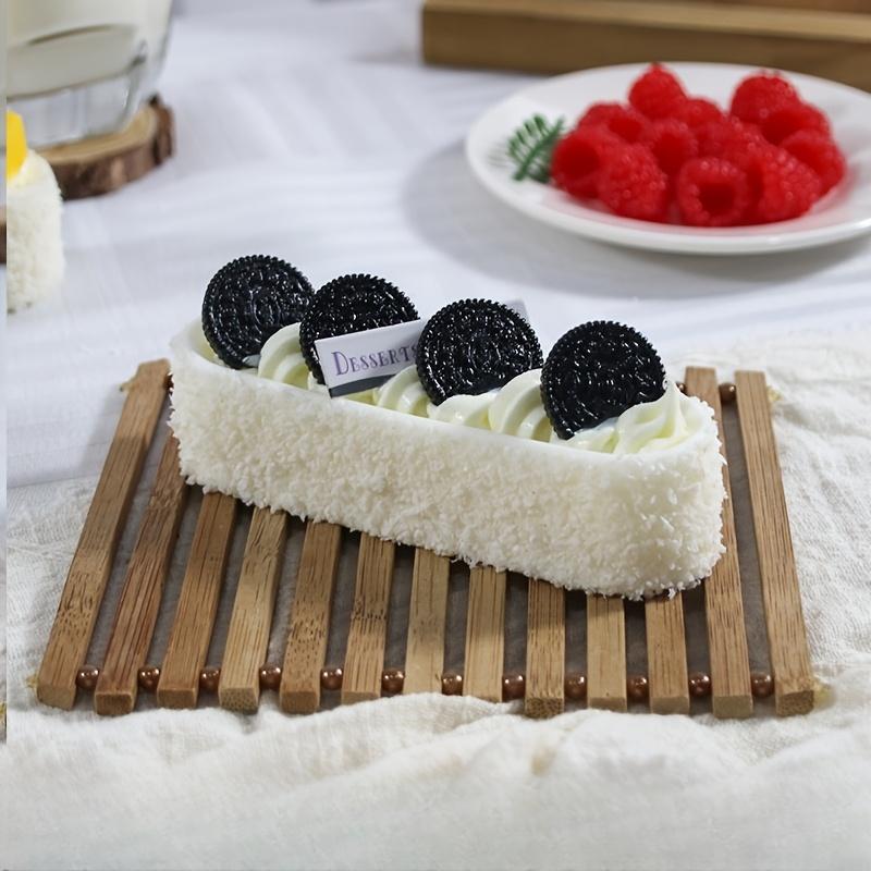 Искусственный Фруктовый Торт Десерт Хлеб Крем Украшение для Вечеринки Декор Имитация Еды Фотография Про Модель Торта для Симуляции Еды Свадьба