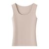 Gilet termico invernale da donna in velluto double-face, senza cuciture, foderato in velluto, blocco rapido della temperatura, riscaldamento