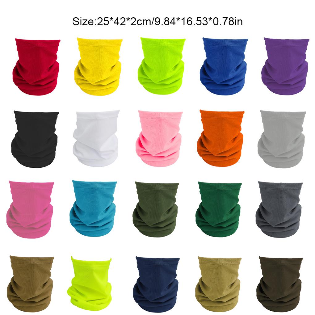 Necks Gaiter Polyester Biking Accessories Cycling Equipment Sunshade Face Cover Free Size Ice Silk Sweet Gift Head Wrap