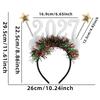 New 2027 New Year Headband Christmas New Year'S Eve Party Headgear Internet Celebrity Photo Props Children Adult Headnamd