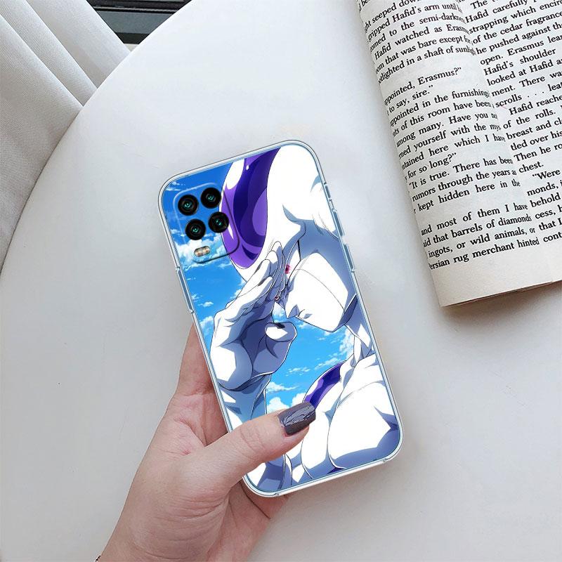 Dragon Ball Freeza Transparent Phone Case for Motorola Moto Edge Plus G200 G23 E13 E15 E20 E30 G62 G71 G72 G75 G24 G15 Power