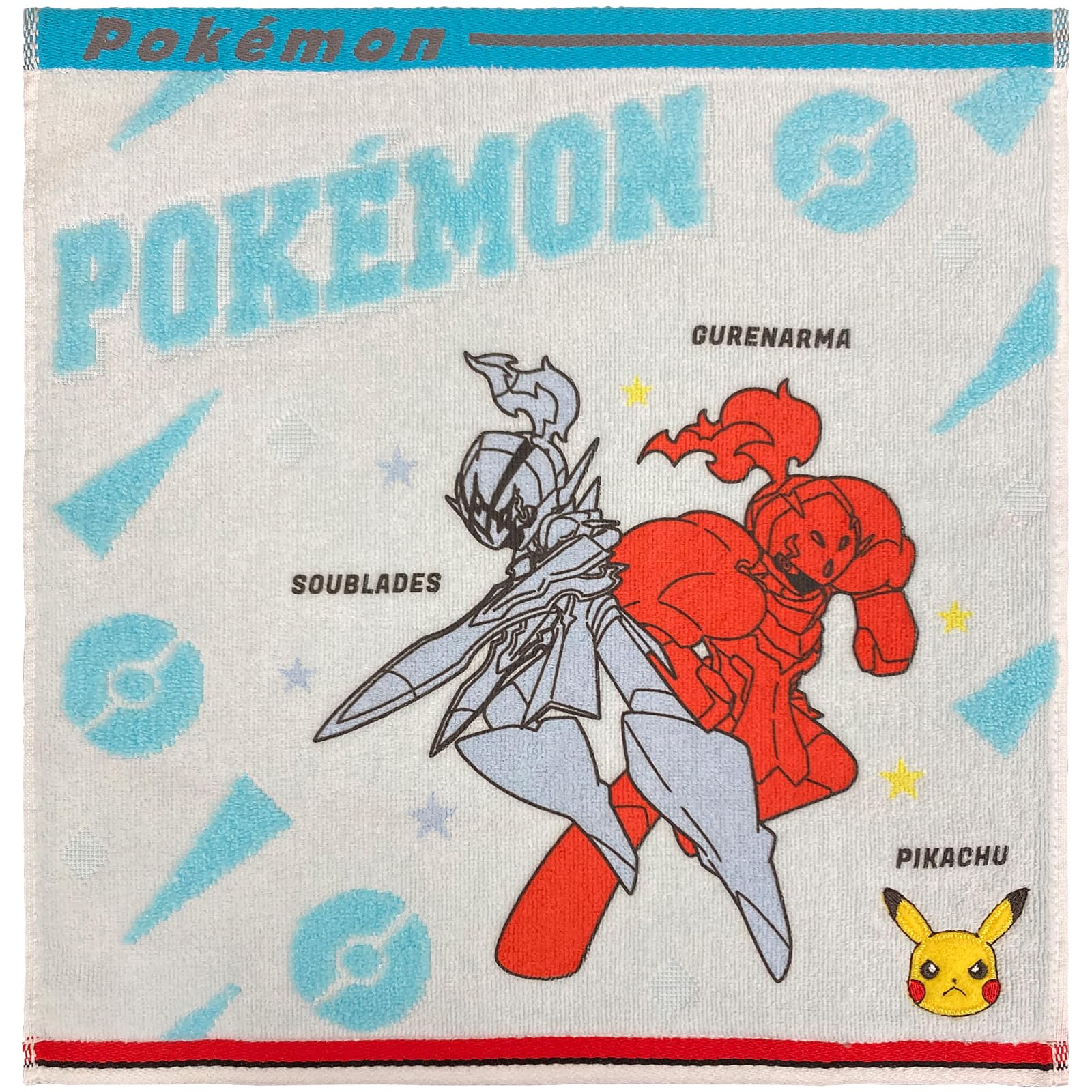 Hayashi Hand 34 x Sawblaze WO208100 Towel, Approx. 35cm, Pokémon & Glenalma,