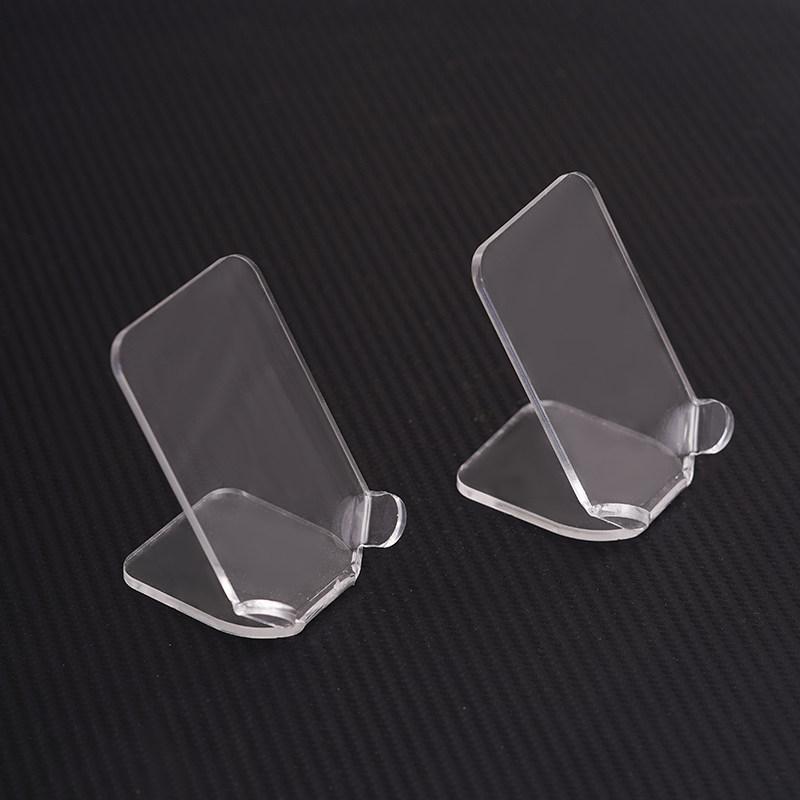 Acrylic Mouse Stand Transparent Storage Holder for Desk Display Rack Fits All Mouse Types Perfect for Home School Office Workspace