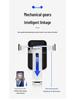 Gravity Car Phone Holder with Metal Spiral Hook - Anti-Shake Air Vent Mount for Navigation