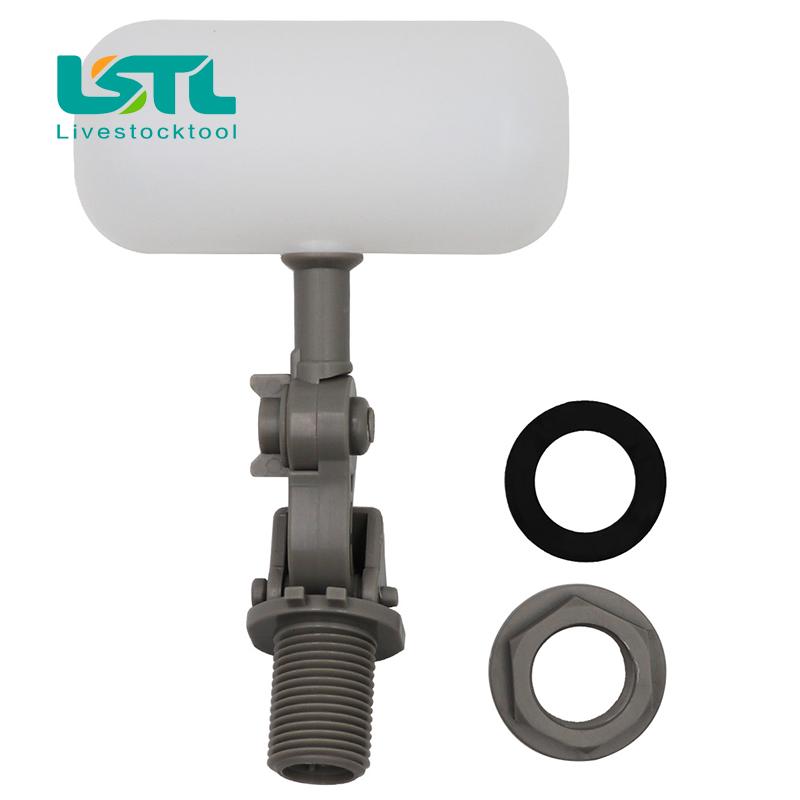 1Pcs Floating Ball Valve Shut Off 1/2" 3/4" Automatic Drinker Bowl Water Tank Fish Tank Water Level Control Water Tower Farm