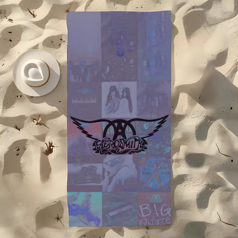 Band A-Aerosmith Towel Microfiber Beach Towel, Quick-Dry, Sand-Free, Ultra-Fine Fiber, Super Soft.