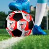 Pallone da Calcetto Indoor Athletic Club de Bilbao Colorato Cucito a Macchina PVC Misura 5 Allenamento di Squadra Pronto per la Competizione Durevole Rimbalzo Elevato Fantastico Regalo Sportivo