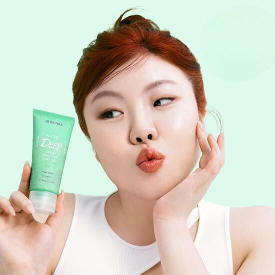 DEWYTREE AC CTRL Tiefgrüne Beruhigende Tonerde Gel Porenmaske 100ml