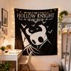 Jit Cartoon Hollow Knight Tapestry Eco-Conscious Machine Washable Decorative Wall Art Ideal For Living Rooms, Bedrooms And Dorms