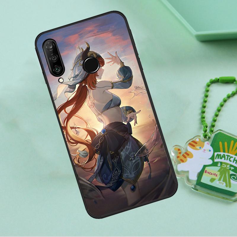 Genshin Impact Nilou For Huawei Nova 12i 12s 7i 8i 11i 9 10 SE Y90 Y60 Y70 Y72 Y61 Y91 P30 P40 Lite P60 Pro Case