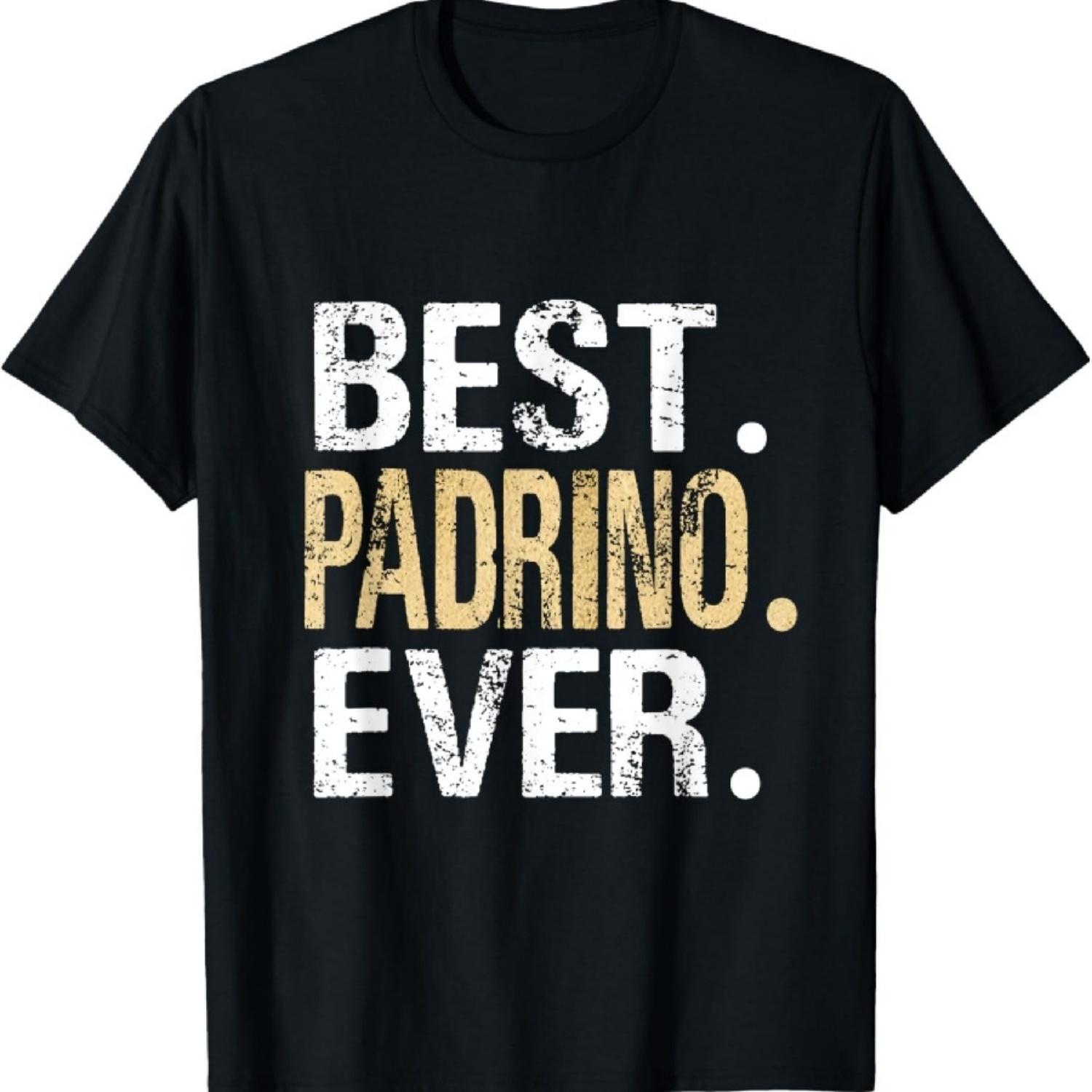 

Best Padrino Ever Spain Spanish Godfather T-Shirt XXXXXL чорний