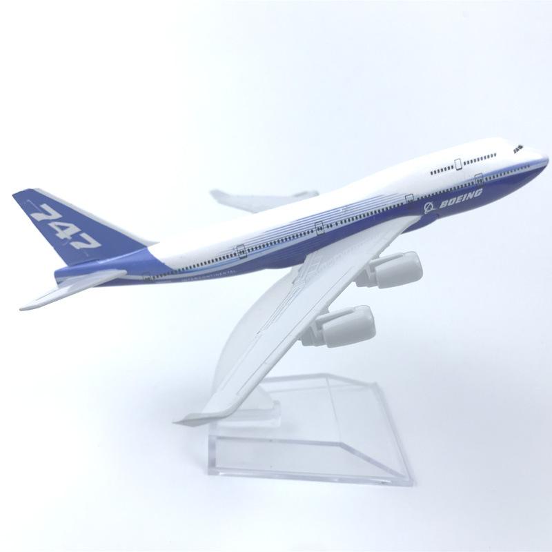 

Миниатюрная модель самолета 747 B747 серии Масштаб 1/400 Модель самолета авиакомпании 16 см Сплав Самолет Сборные наборы Подарок Дом Офис