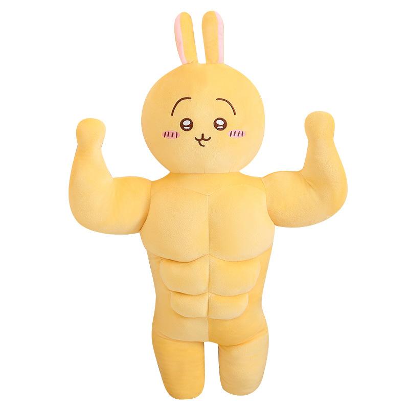 Self-deprecating Jiikawa Doll Plush Toy Hachi Usaki Muscle Doll Gives Girlfriend Gift