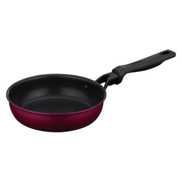 Thermos Frying Pan GasIH Compatible Red KFM 016 R 16cm  KFM 020 R 20cm  KFM 024 R 24cm  KFM026 R 26cm