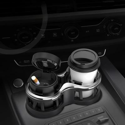 Support de Gobelet Universel pour Automobile pour Bateau Véhicule Double Porte-Gobelet d'Eau de Voiture Multifonctionnel avec Base de Montage Réglable