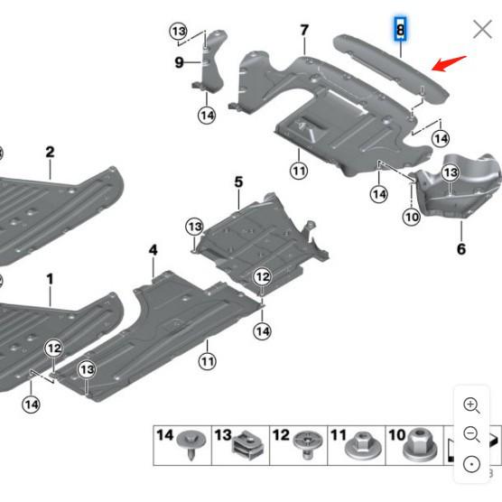 BMW 3 Series G20 Rear Bumper Protector for 320i/330i