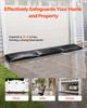Flood Barrier, 10 Pack, 430 x 830 mm Flood Bags with Bucket, Reusable Water Absorbent Barrier Activated by Water, Sandless Sandbags Blockage, Flooding