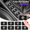 10 Stück 3D Epoxid Auto Außen-/Innen Dekoration Kleine Aufkleber Decal Für GT 147 159 156 166 Giulietta Tonale Volante 8C