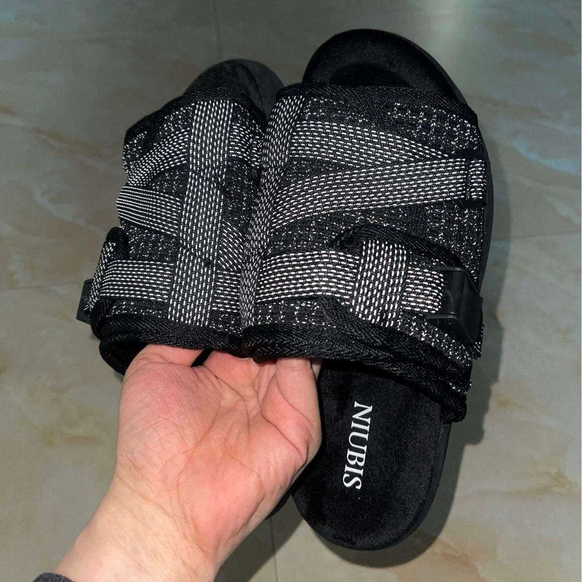 

Fashion Fashionable Men s Soft Soled Casual Canvas Slippers Summer Outdoor Couple Beach Sandals Men Shoes 36 чёрный