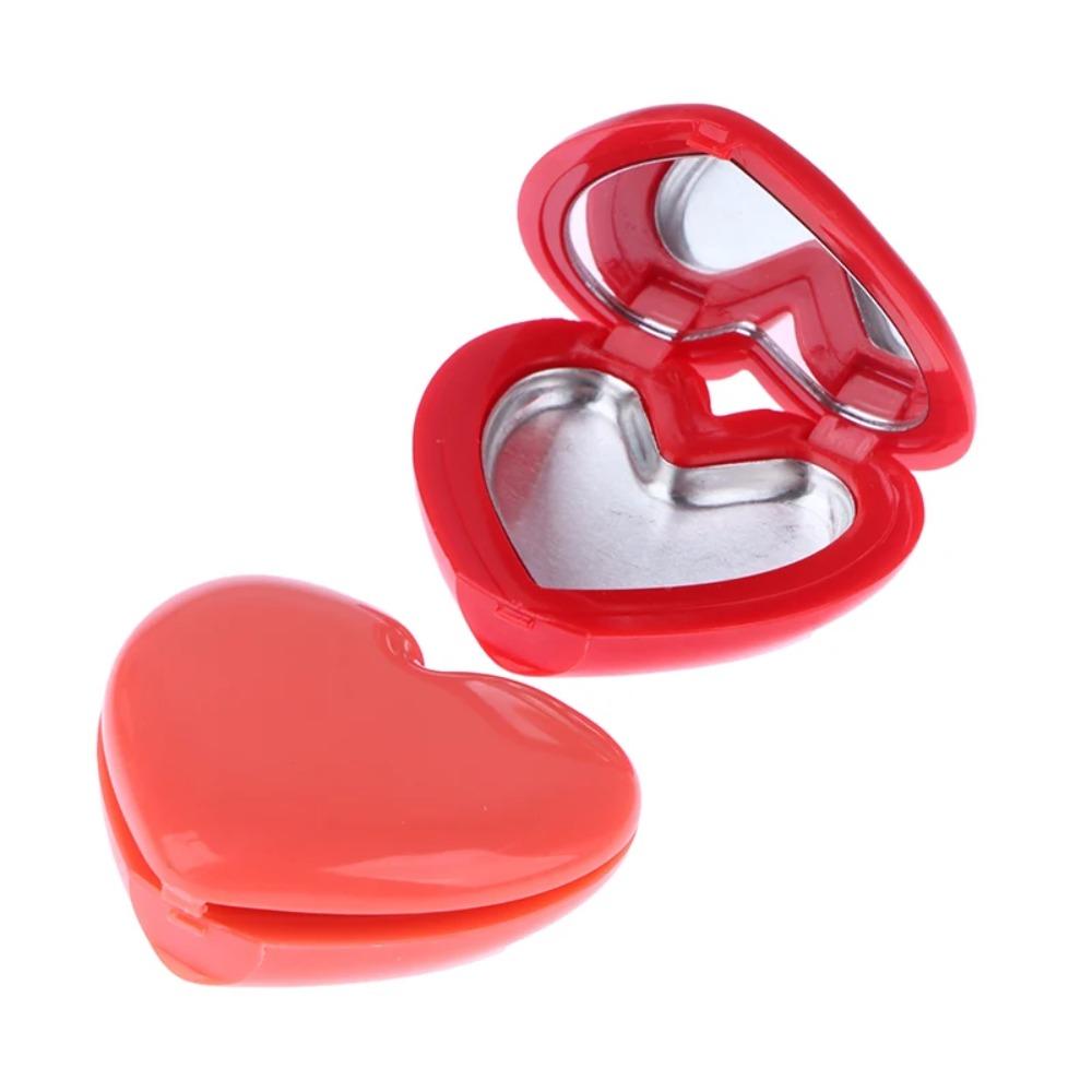 1pcs With Mirror Rouge Lipstick Box Refillable Refillable Makeup Dispenser Pigment Palette  Outdoor