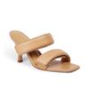 Fashion 2024 New Solid Color Square Head 8.5cm Fashion Slippers Women's Summer Outdoor Beach Black Purple Size 34-43 Sexy Sandals