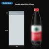 CPE Frosted Self-adhesive Bag Translucent Plastic Packaging Pouchs Phone Case Electronic Device Bag Remote Control Waterproof Dust Protection Pouch