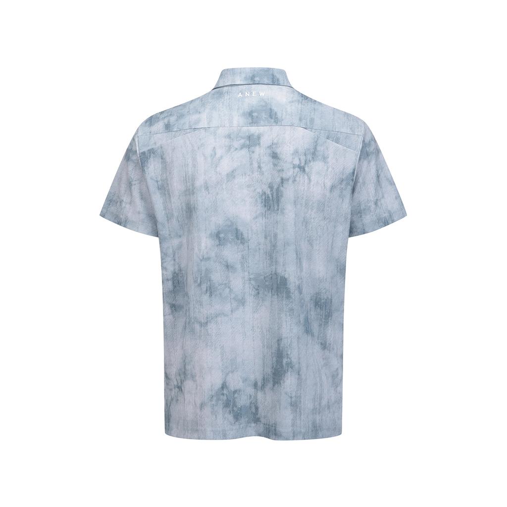 ANEW GOLF Men Smoke Pattern T-Shirt_Bl