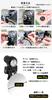 GORIX Cycle Mirror with LED Bar Bicycle Road Rearview Mirror Safety Easy To Auxiliary Mirror Lights, End, Mirror, Bike, Lightweight, (GX-CCM9),
