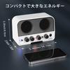 LEKATO Mini Guitar Amplifier, Electric Guitar Amplifier with Two Sound Channels, 5W, Bluetooth, Headphone Jack, Volume Control, Compact, for Home