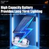 Solar Wall Light Motion Sensor Rotatable Design Built 1800mAh Battery Waterproof Color Changing String Outdoor Yard Decoration
