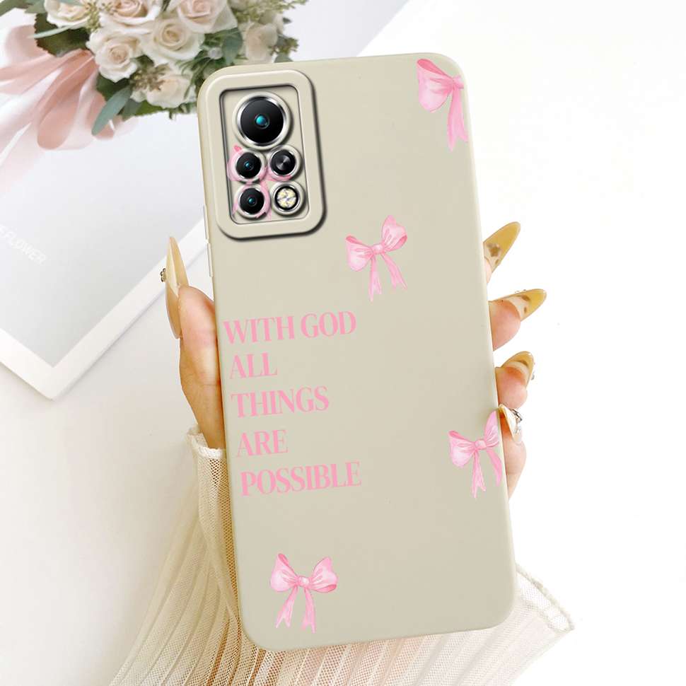 

For Infinix Note 11 Pro CAse Good Luck Cat Sunflower Silicone Soft Cover For Infinix Note 11 Note11 Pro X697 Casing Fundas Infinix Note 11 Pro