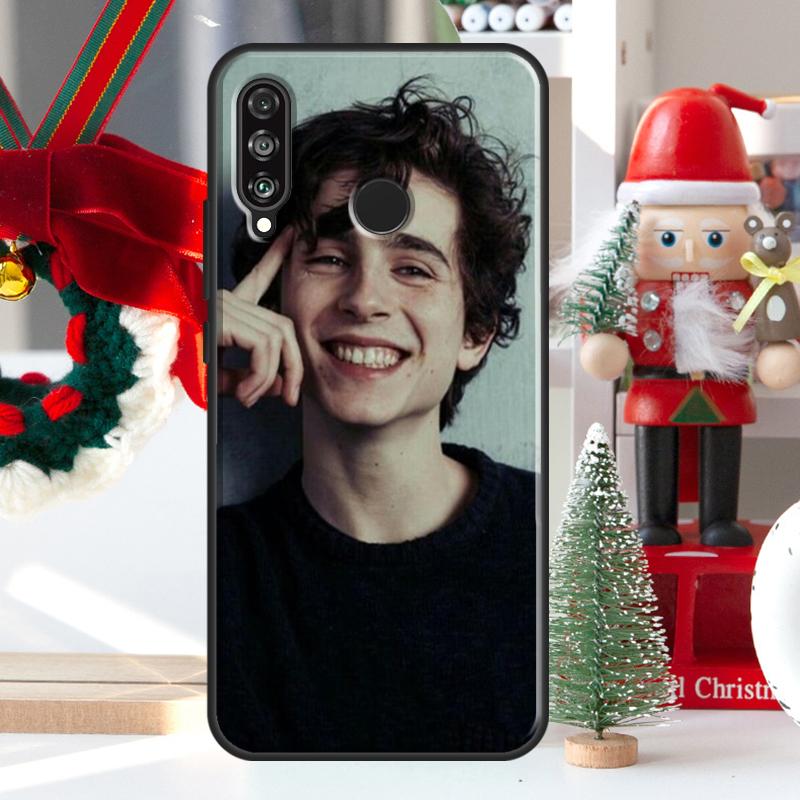 Timothee Chalamet Actor For Huawei Nova 5T 9 10 SE 7i 8i 11i 12i Y73 Y72 Y61 Y91 Y60 Y70 Y90 P20 P40 P30 Lite Case