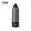 Tyeso New Large-Capacity Thermos Cup for Outdoor Sports and Travel, Portable Water Bottle with Handle for Direct Drinking