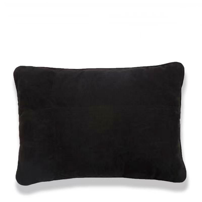 

1pc Memory Foam Car Lumbar Pillow - Comfortable Support for Back Cushion Four season For Car Seat, Office Chair, Recliner чёрный