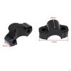 2x Motorcycle Handlebar Risers Replace Parts Black for XT700Z