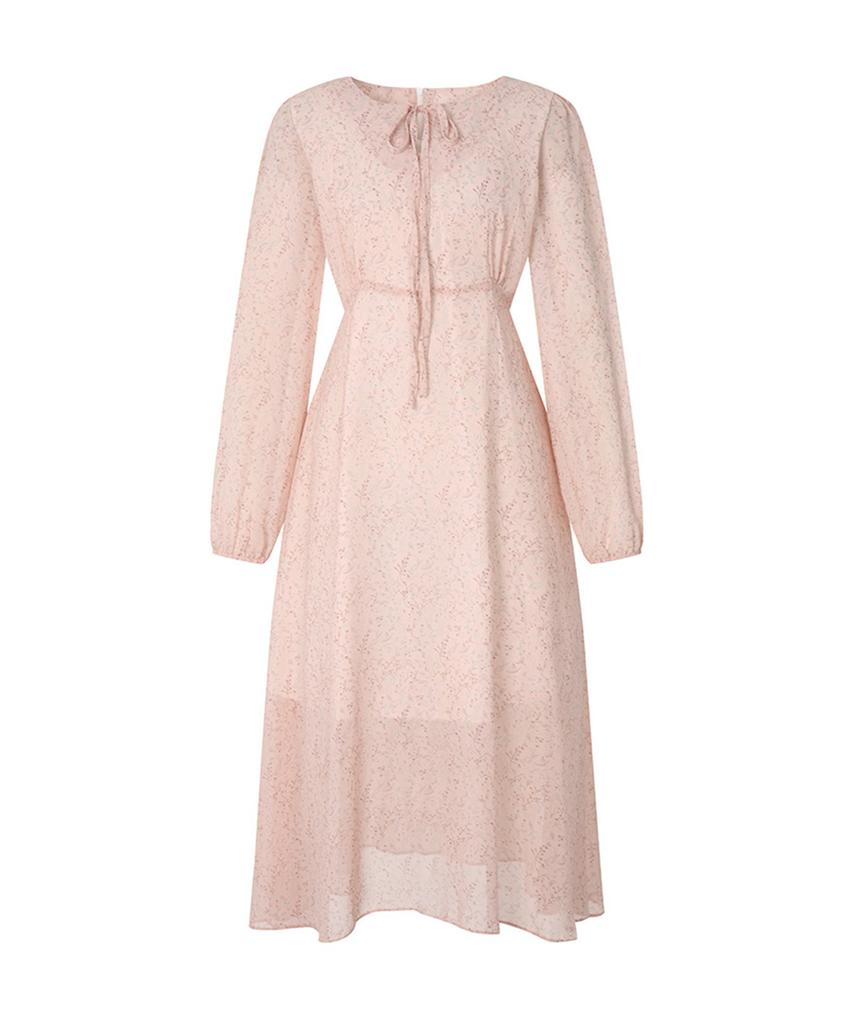 SOUP Floral Ribbon Long Dress (Sb3Opf1)