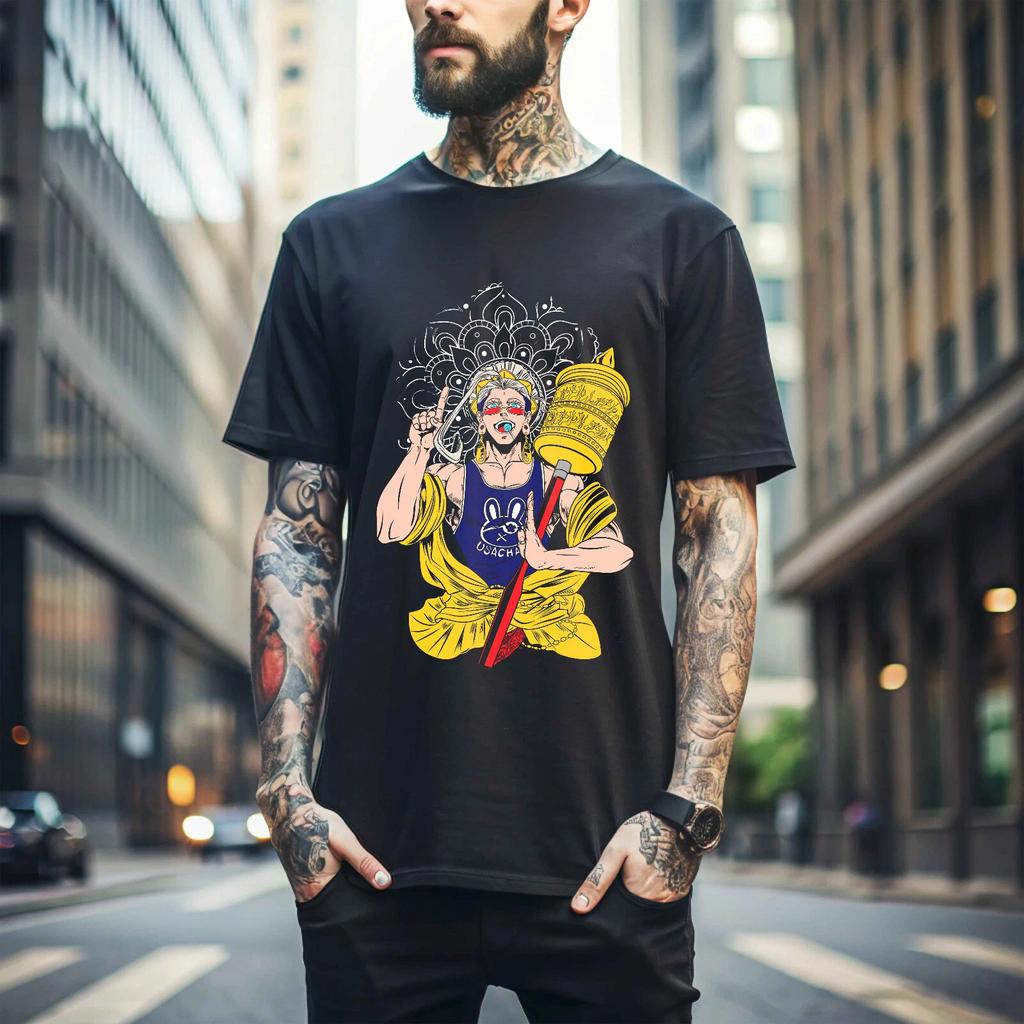 100% Cotton TOPS UNISEX TEES MENS WOMENS Buda T-Shirt Record Of Ragnarok Buddha Anime Manga Fan Gift Girl Shirt 472