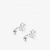 Four-leaf Clover Earrings Women's Ear Hole Earrings Screws Buckle Earbone Nails New Trendy Earrings