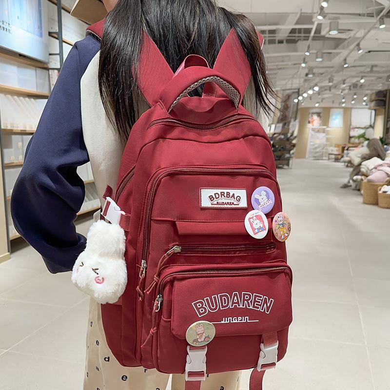 Schoolbags for Children Primary School Students  Girls and Junior High School Students  Multi Layer Large Capacity Backpacks