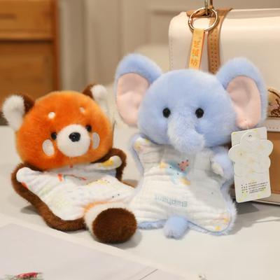 Poppen Hanger Cartoon Olifant Aap Vos Kikker Ontwerp Pluche Sleutelhanger Tassen Rugzakken Sleutels Decoratief Tas Accessoire