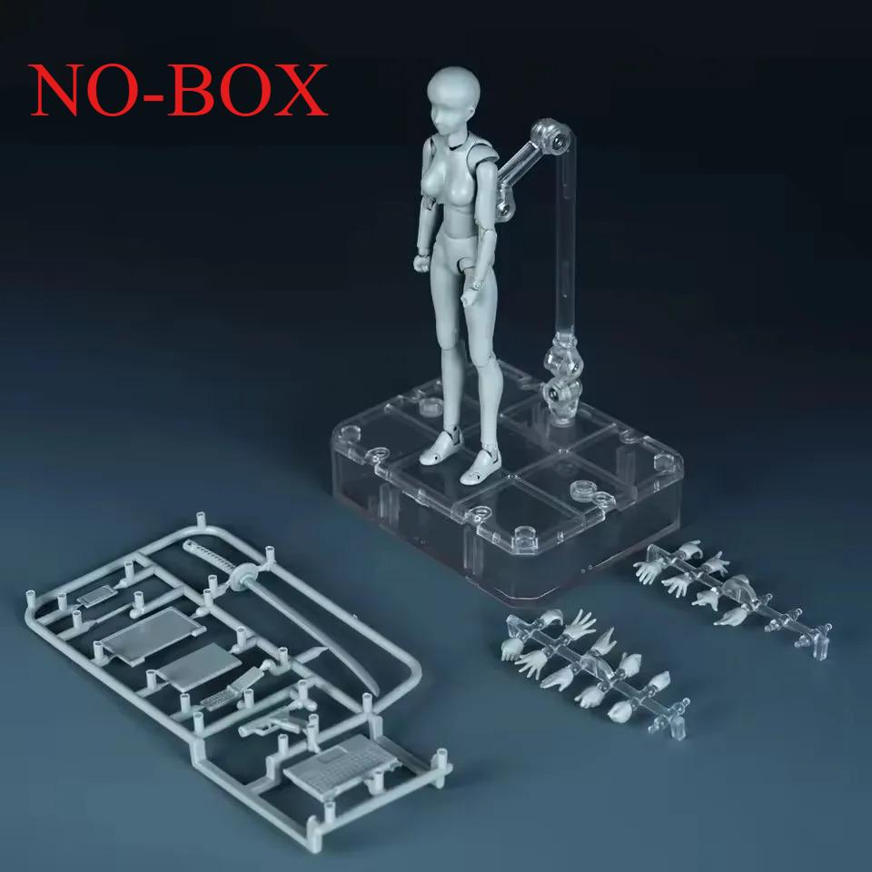 Bewegliche Gelenke SH Figuarts Mannequin Body Kun Actionfiguren Modell zum Zeichnen Malen Verschiedene Gesten Modellständer
