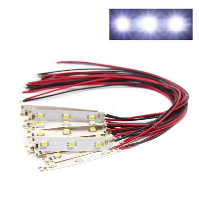 White LED Flexible Strip Light for Orama 50mm Tape 12V Decoration, LEDs, 10-Pack, Wired,