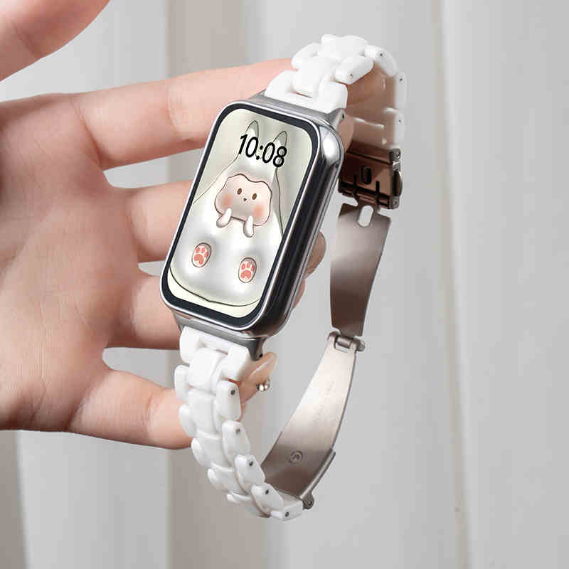 

Тонкий ремешок Candy для Samsung Galaxy Fit 3 Модный ремешок для умных часов Samsung Fit 3 Correa Аксессуары For Galaxy Fit 3 белый